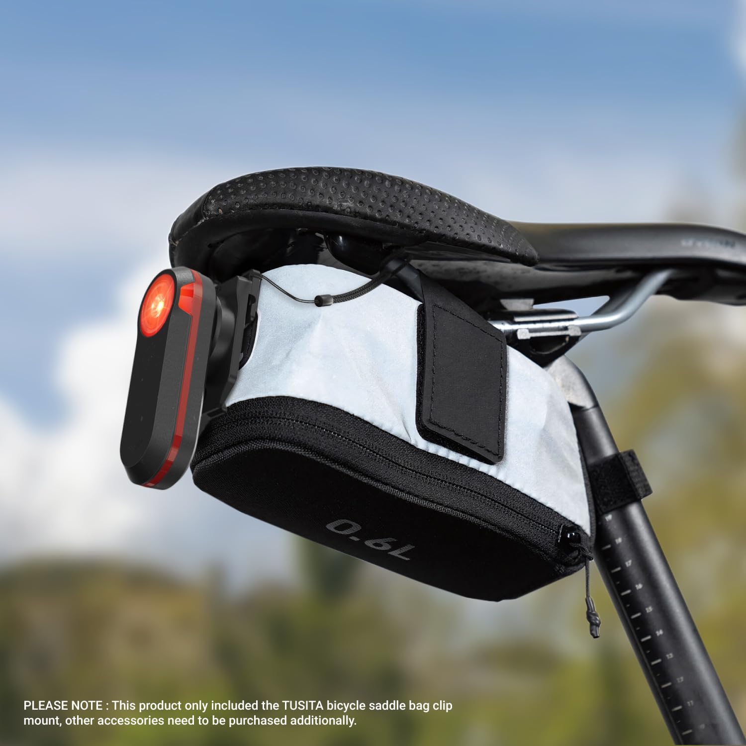 TUSITA Sacoche de Selle pour Vélo Support Clip (Petite Fente) Compatible  avec Garmin Varia RTL515, RTL510, RVR315, RearVue 820 : Amazon.fr: High-Tech