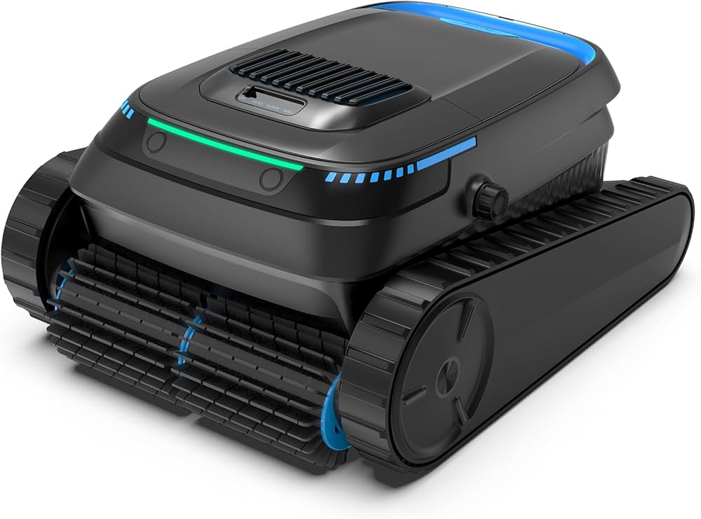 BOTLUXE (2026 Upgrade) Robot de piscine Sol et Mur, Ligne d'eau, Aspirateur  de piscine sans fil à batterie, Navigation intelligente, Puissant 18927  L/H, Nettoyeur de piscine pour piscines jusqu'à 170㎡ : Amazon.fr: