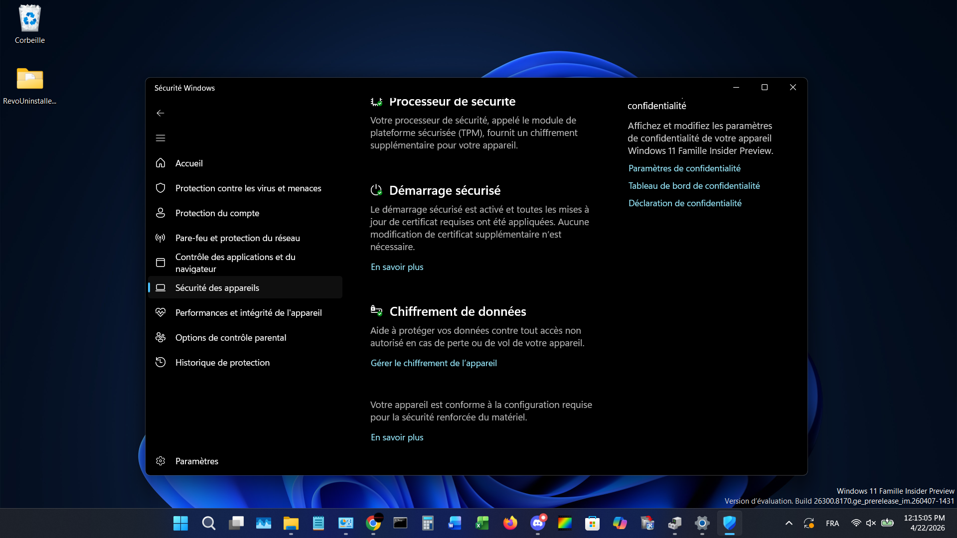 Windows 11 affiche enfin si votre PC a bien reçu les nouveaux certificats  Secure Boot