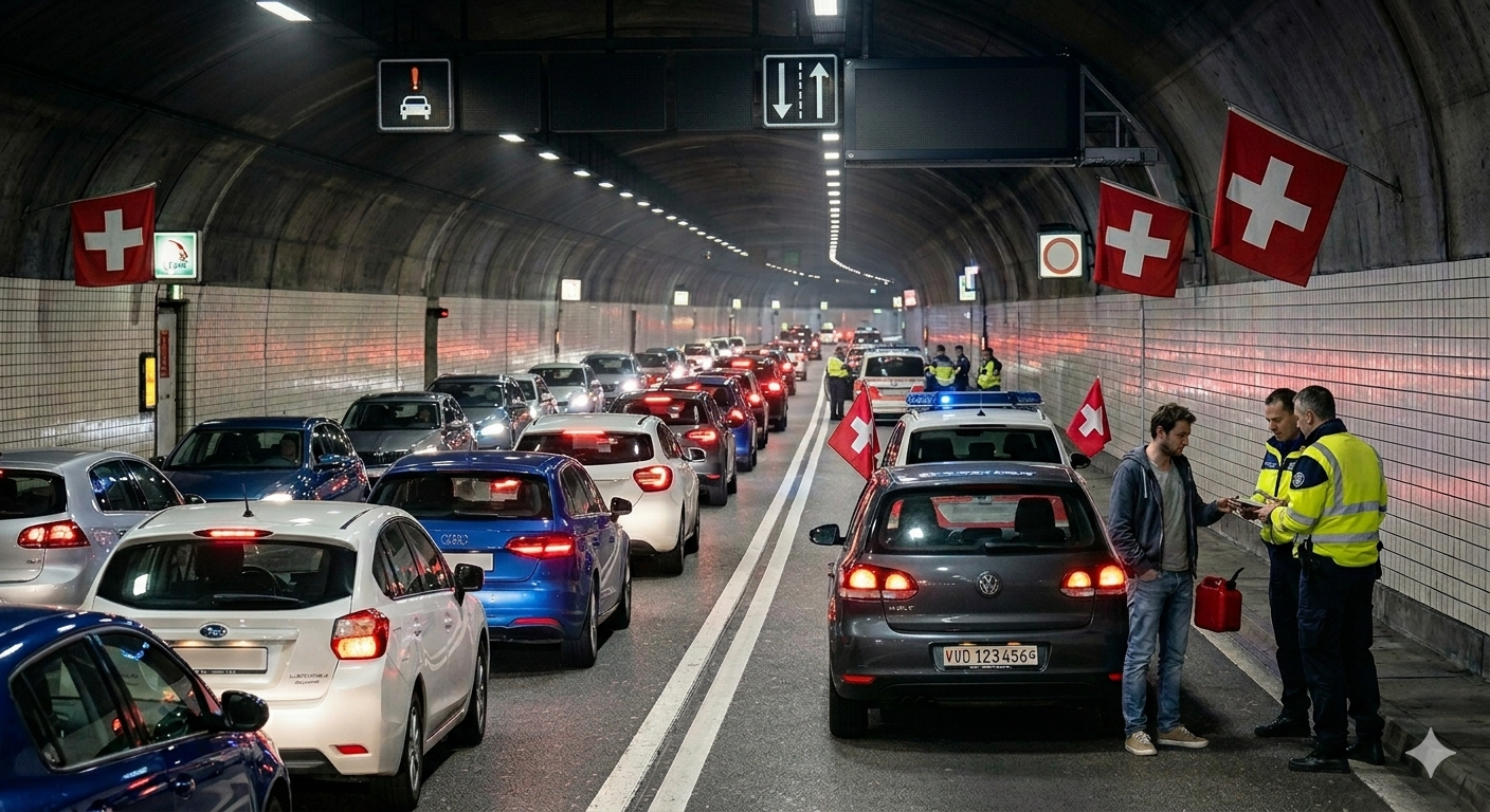 Panne essence Suisse: Perte de permis pour deux ans!