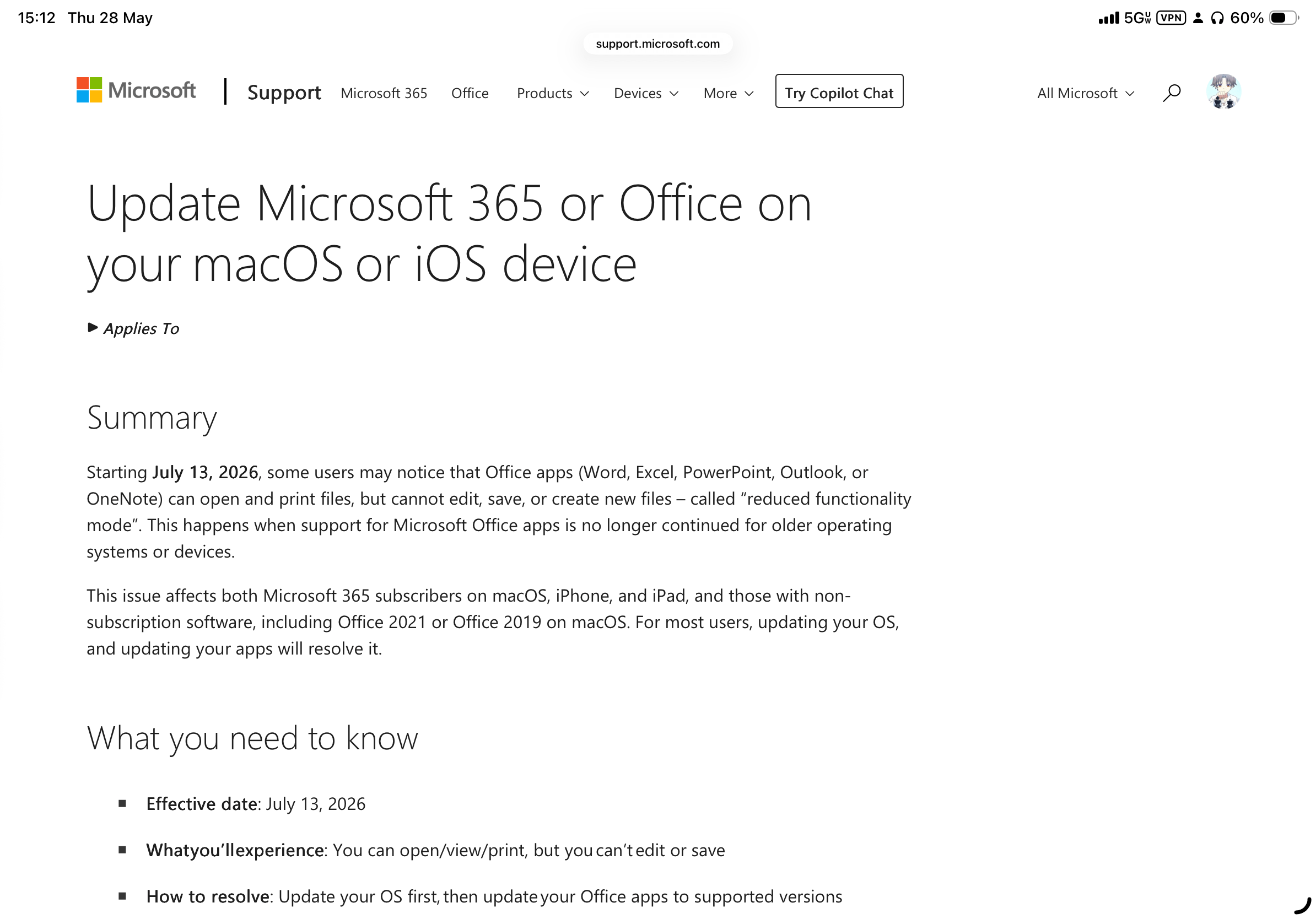 Les versions Mac des Licences Perpétuelles d'Office 2019 cesseront de  fonctionner en juillet : r/mac