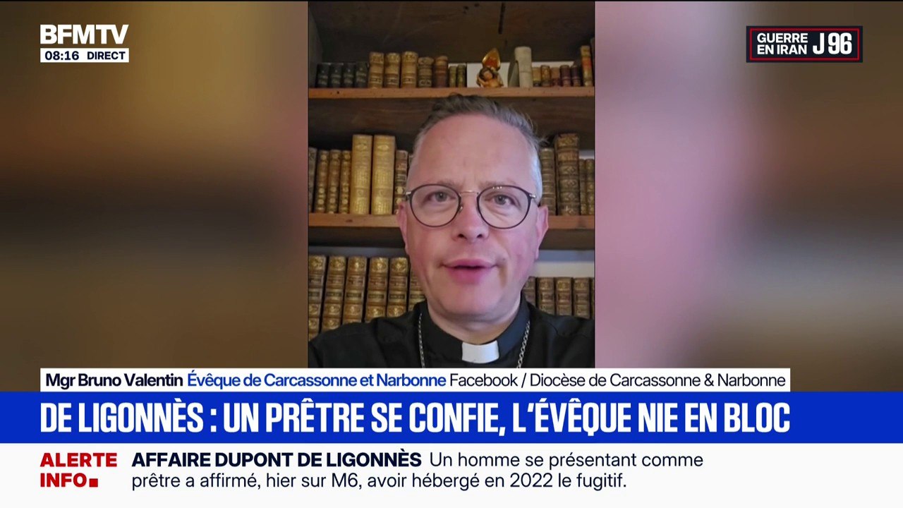 Jamais personne ne m'a contacté": l'évêque de Carcassonne dénonce une  séquence "trompeuse" après les révélations "d'un homme se présentant comme  prêtre" dans l'affaire Xavier Dupont de Ligonnès - Vidéo Dailymotion