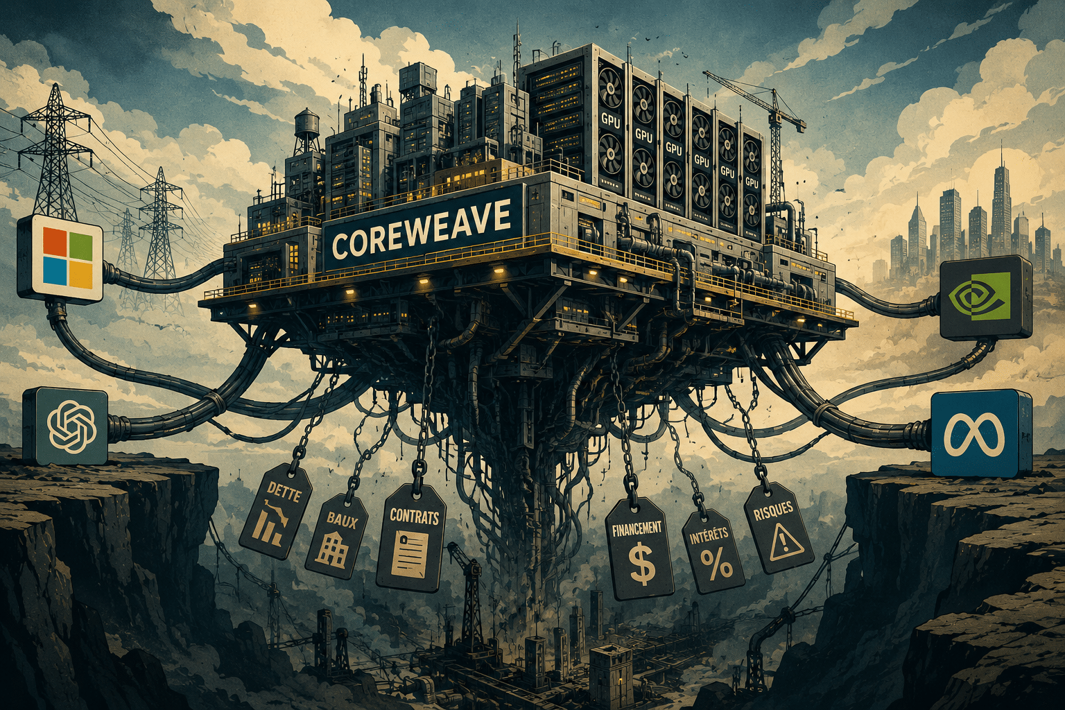 CoreWeave et le vrai coût de l'infrastructure IA