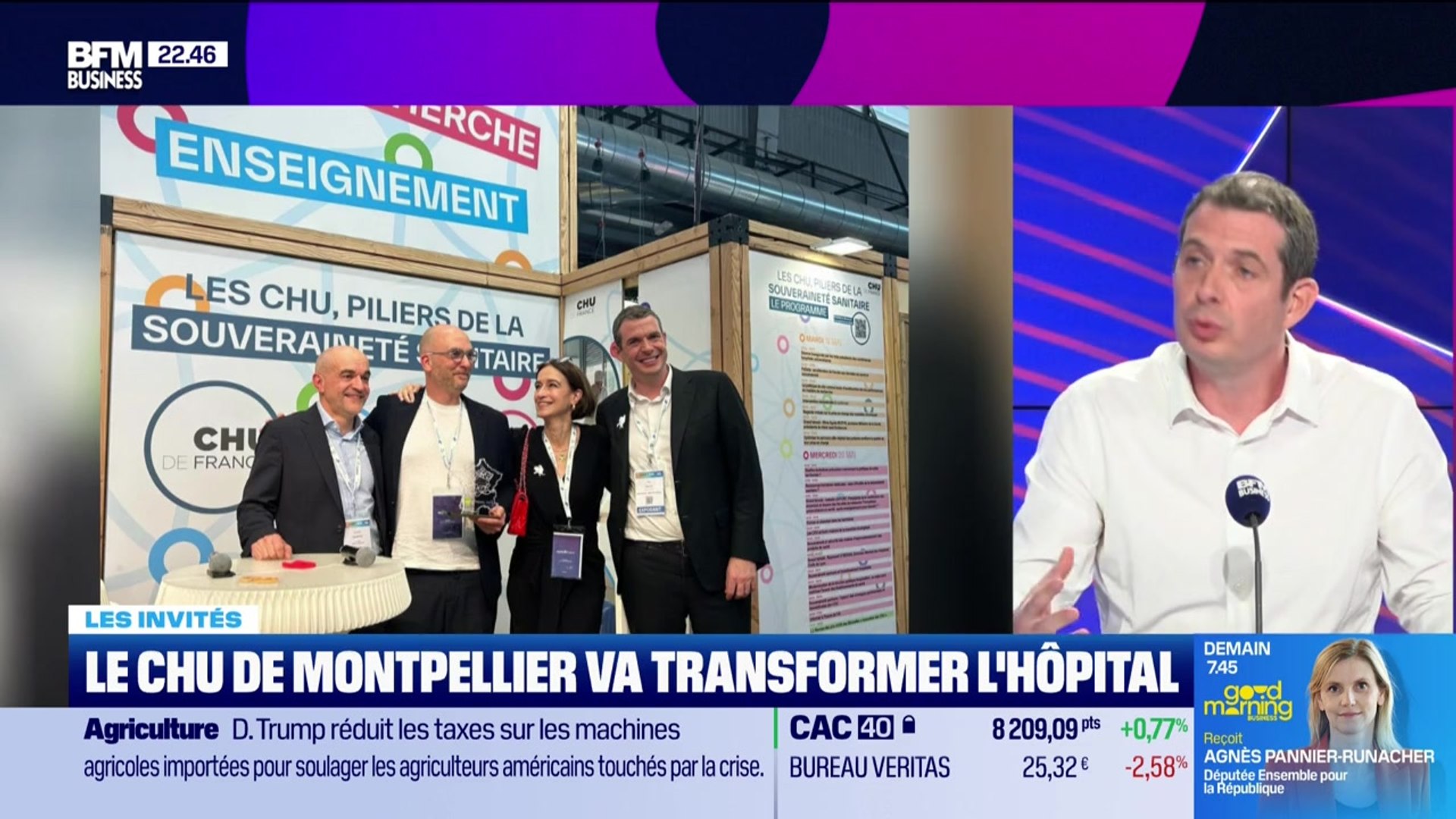 IA : le CHU de Montpellier en modèle européen - 02/06 - Vidéo Dailymotion