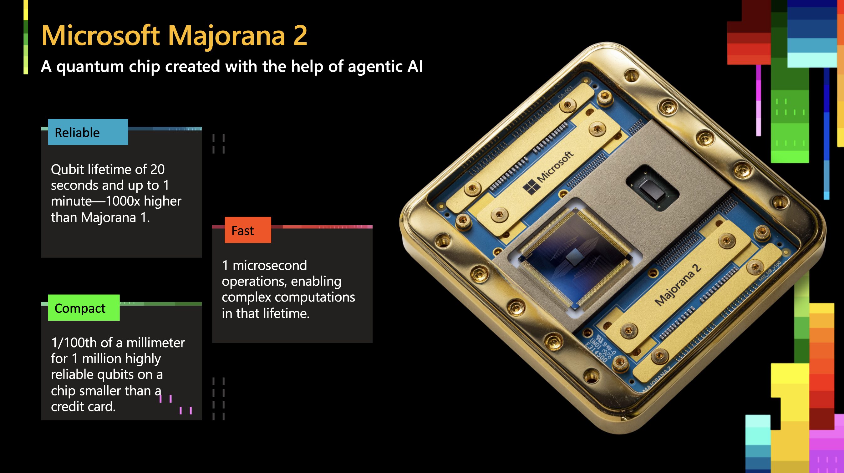 Microsoft veut son ordinateur quantique en 2029 : voici Majorana 2 -  Numerama