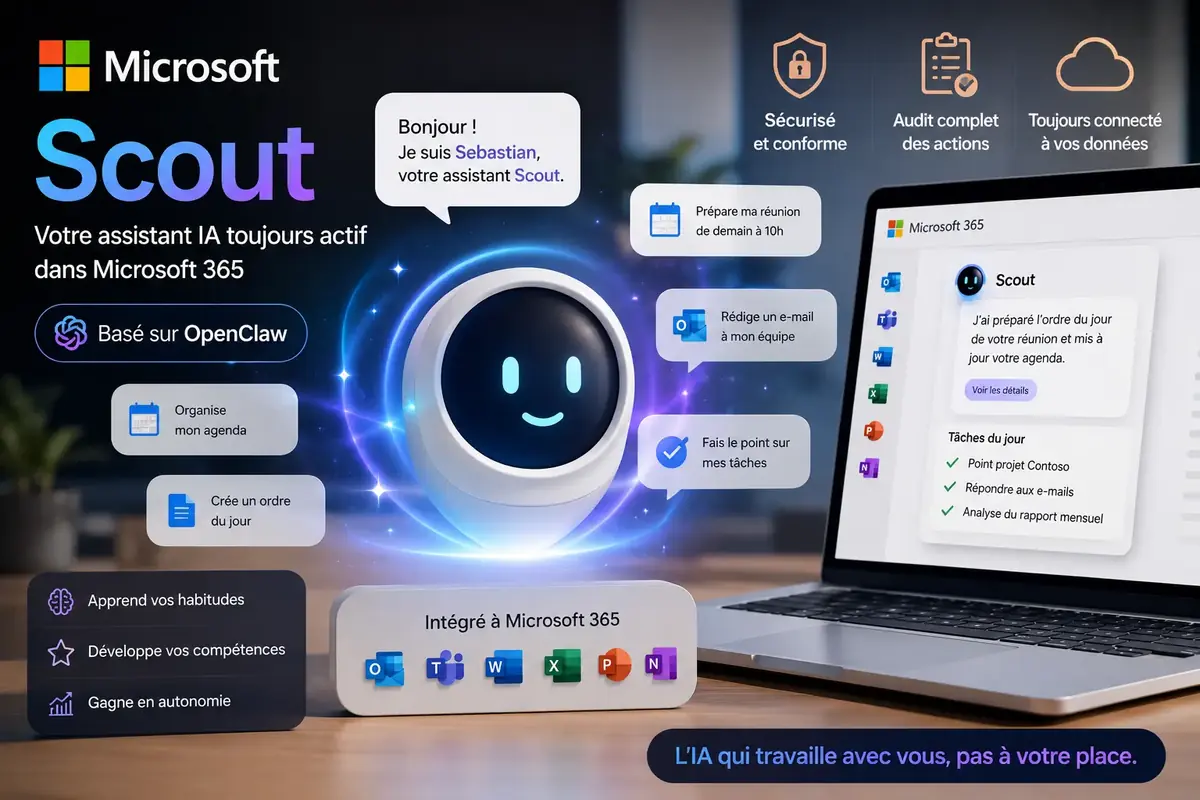 Assistant personnel ultra autonome, badge connecté : les nouveaux projets  de Microsoft