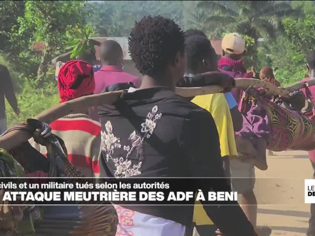 RD Congo : une attaque du groupe jihadiste ADF tue 16 personnes à Beni -  Journal de l'Afrique - France 24