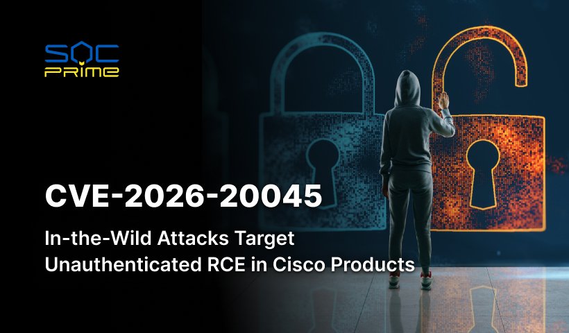 CVE-2026-20045 : Zero-Day critique dans les produits Cisco