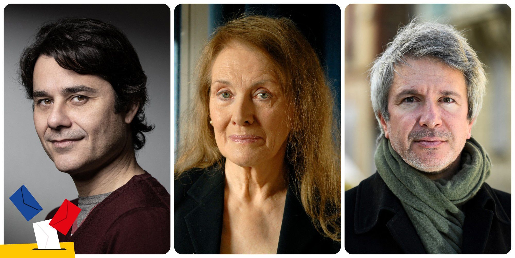 Laurent Binet, Annie Ernaux, Éric Vuillard... Ces écrivains qui votent  Mélenchon