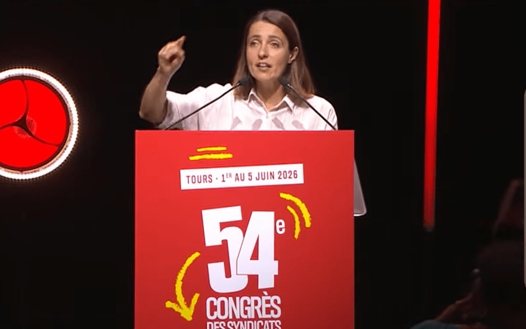 La CGT reconduit Sophie Binet à sa tête et valide le rapport d'activité -  Jeunesse du monde
