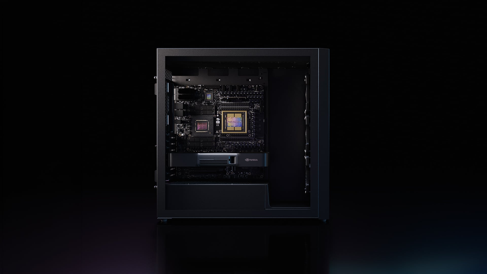 Nvidia dévoile un superordinateur d'IA à la maison comme un home cinéma,  voici sa DGX Station pour Windows — Frandroid