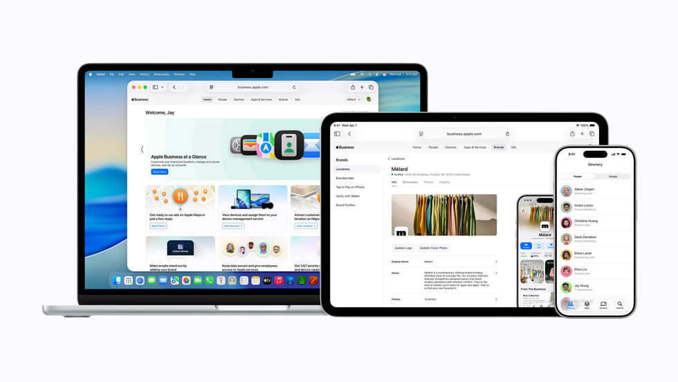 Voici Apple Business, une plateforme tout-en-un dédiée aux entreprises de  toutes tailles - Apple (FR)
