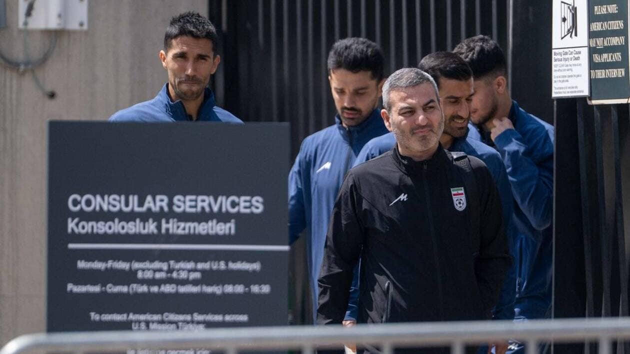 Coupe du monde 2026. Des joueurs iraniens se sont rendus à l'ambassade  américaine en Turquie