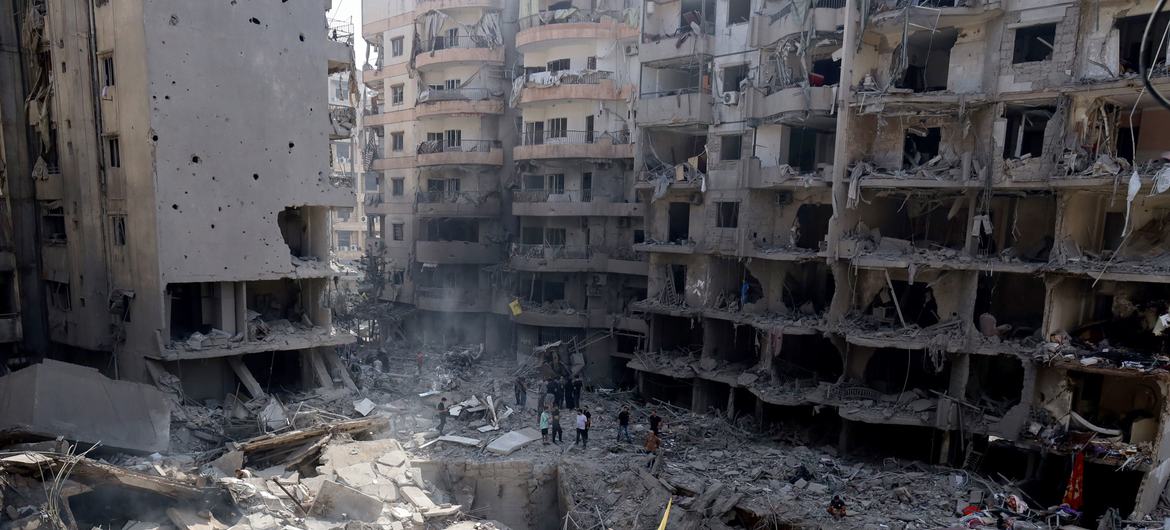 Liban : l'ONU a besoin de 426 millions de dollars pour aider les personnes  déplacées par l'opération militaire israélienne | ONU Info