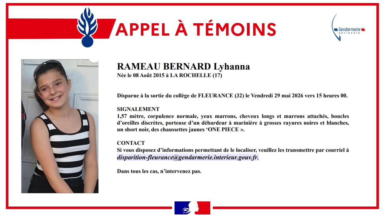 Disparition de Lyhanna