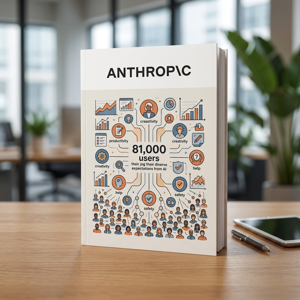 Anthropic : ce que 81 000 utilisateurs attendent de l'IA