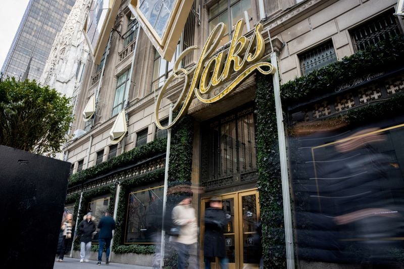 Saks Global obtient l'approbation d'un tribunal américain pour un  financement de sauvetage de 400 millions de dollars | Zonebourse Suisse