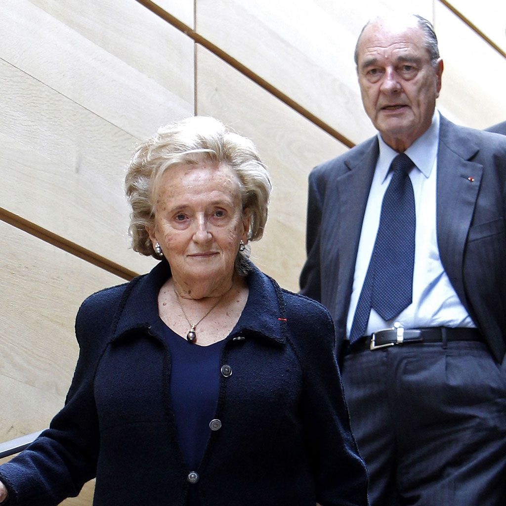 Bernadette Chirac présente aux Invalides pour rendre hommage à son époux -  Elle