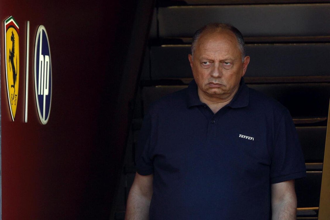 Ferrari annonce que Fred Vasseur, en observation à la suite d'examens  médicaux, ne sera pas présent ce samedi au Grand Prix F1 de Monaco