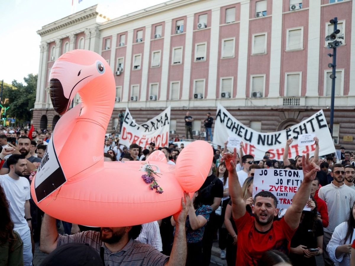 En Albanie, une mobilisation populaire face au projet de complexe hôtelier  de luxe de la famille Trump – franceinfo