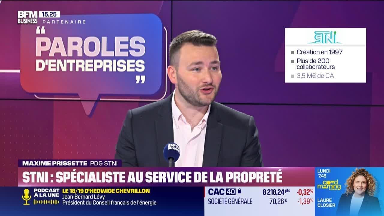 Maxime Prissette (STNI) : STNI, spécialiste au service de la propreté -  06/06