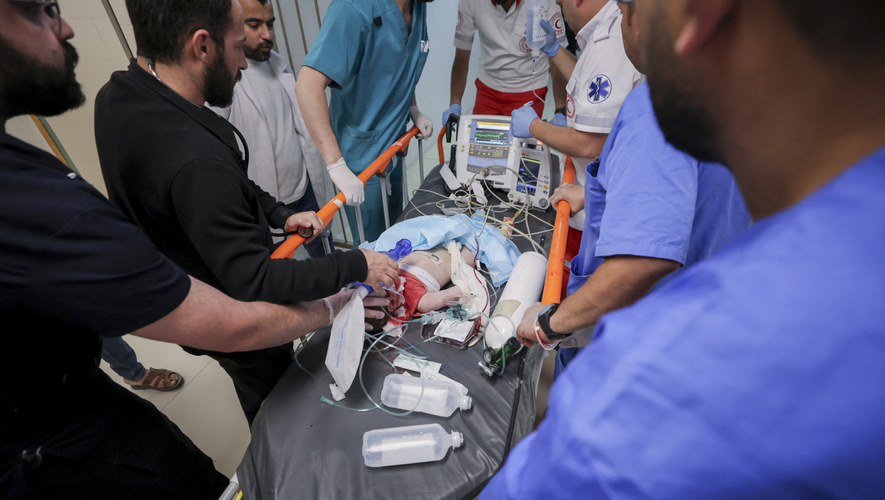 Guerre à Gaza : "Une balle a traversé son visage et sa tête"… les forces  israéliennes tuent un bébé de 7 mois en Cisjordanie - midilibre.fr