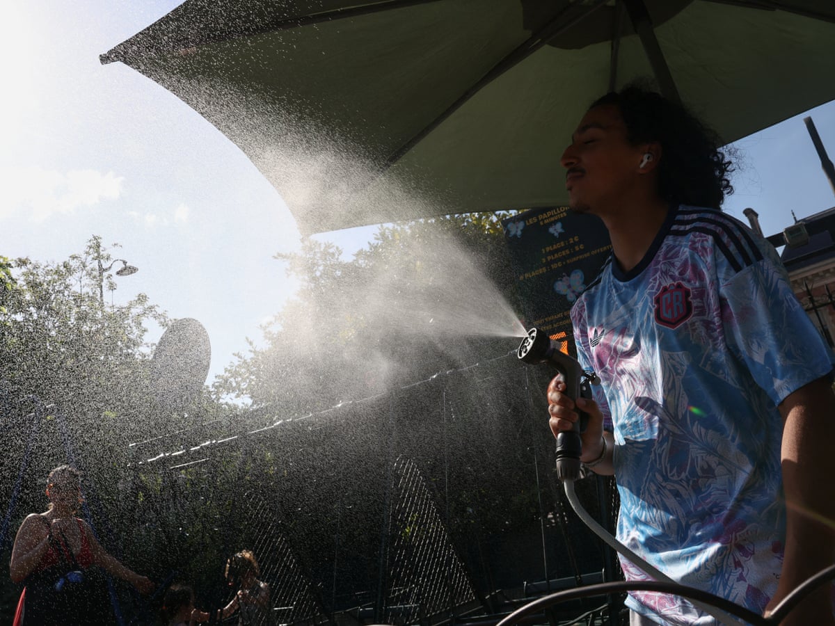 Seven heat-related deaths in France as May records set in several countries  | Europe weather | The Guardian