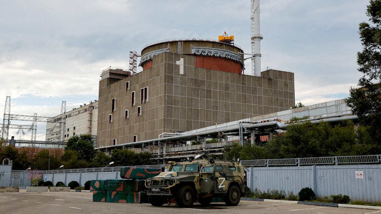 Ukraine : un drone frappe la centrale nucléaire de Zaporijia contrôlée par  Moscou | Radio-Canada