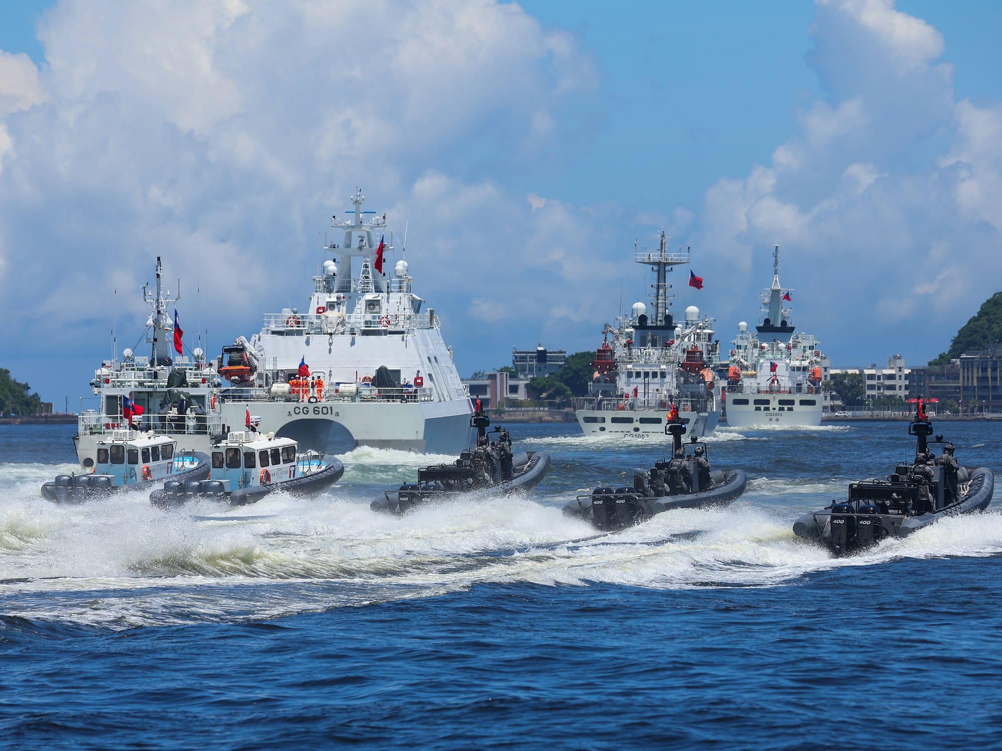 Opération chinoise près des côtes de Taïwan - Blick