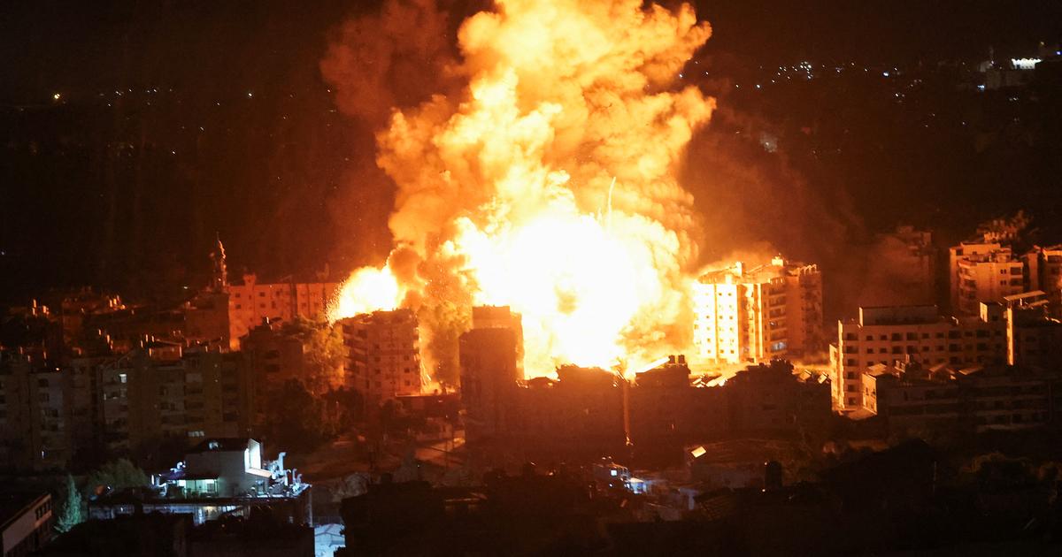 Israël intensifie ses frappes aériennes sur la banlieue sud de Beyrouth au  Liban | RTS