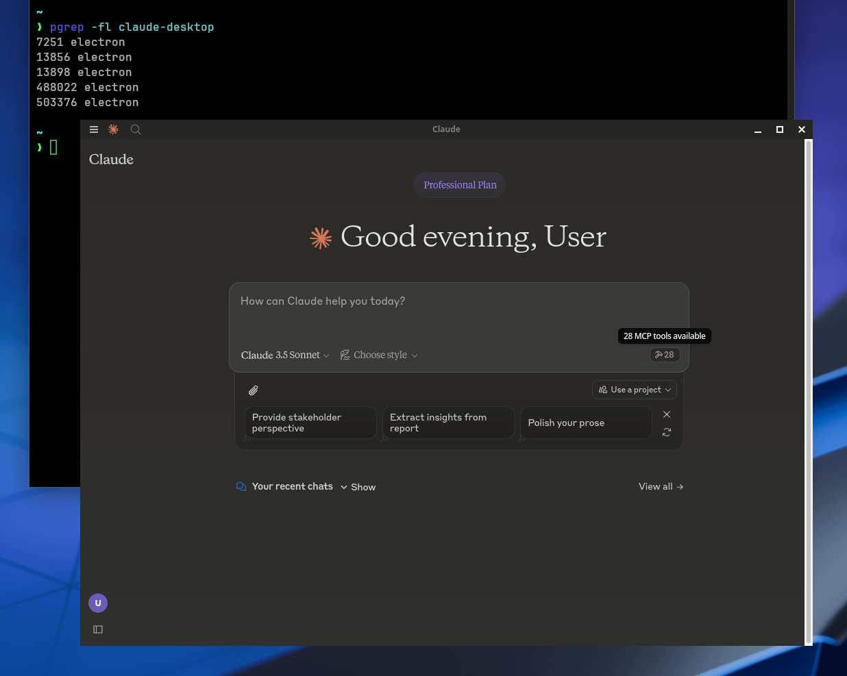 J'ai réussi à faire fonctionner Claude Desktop nativement sur Linux :  r/ClaudeAI