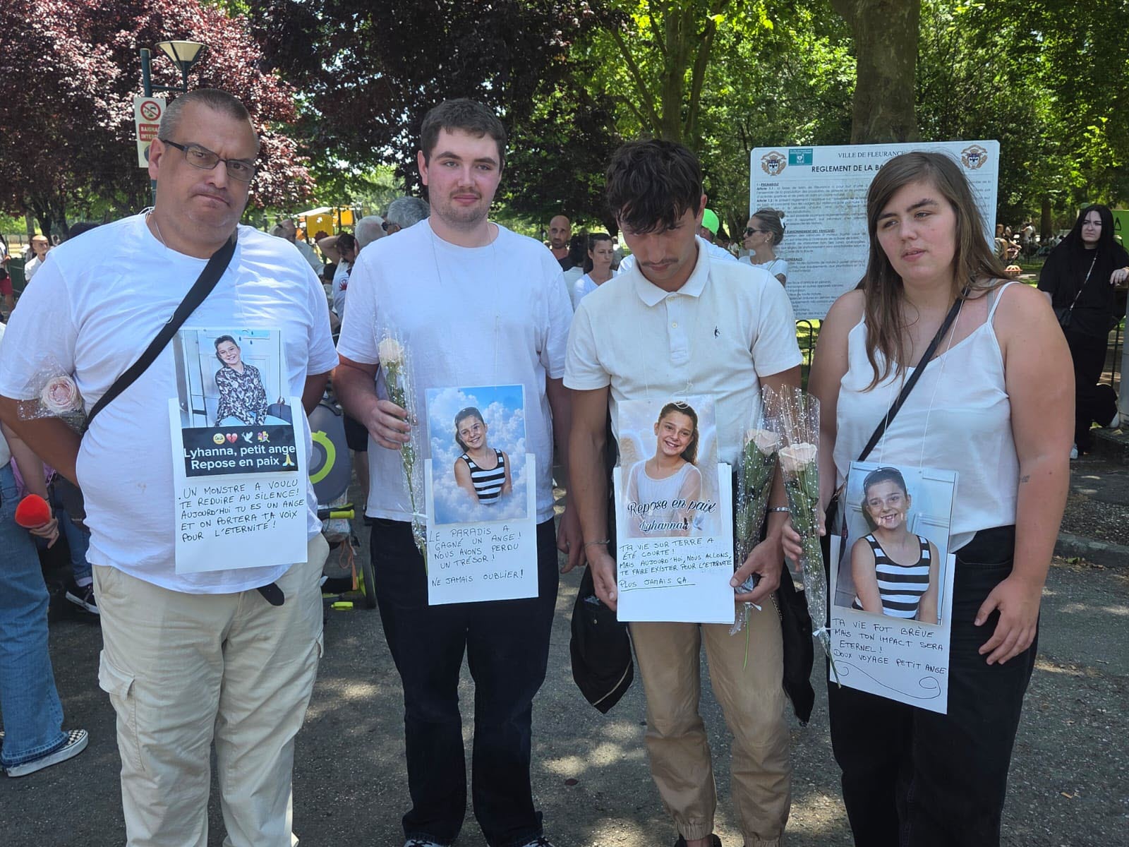En direct Gers. « Lyhanna, plus jamais ça » : la marche blanche s'élance,  les participants entre émoi et colère