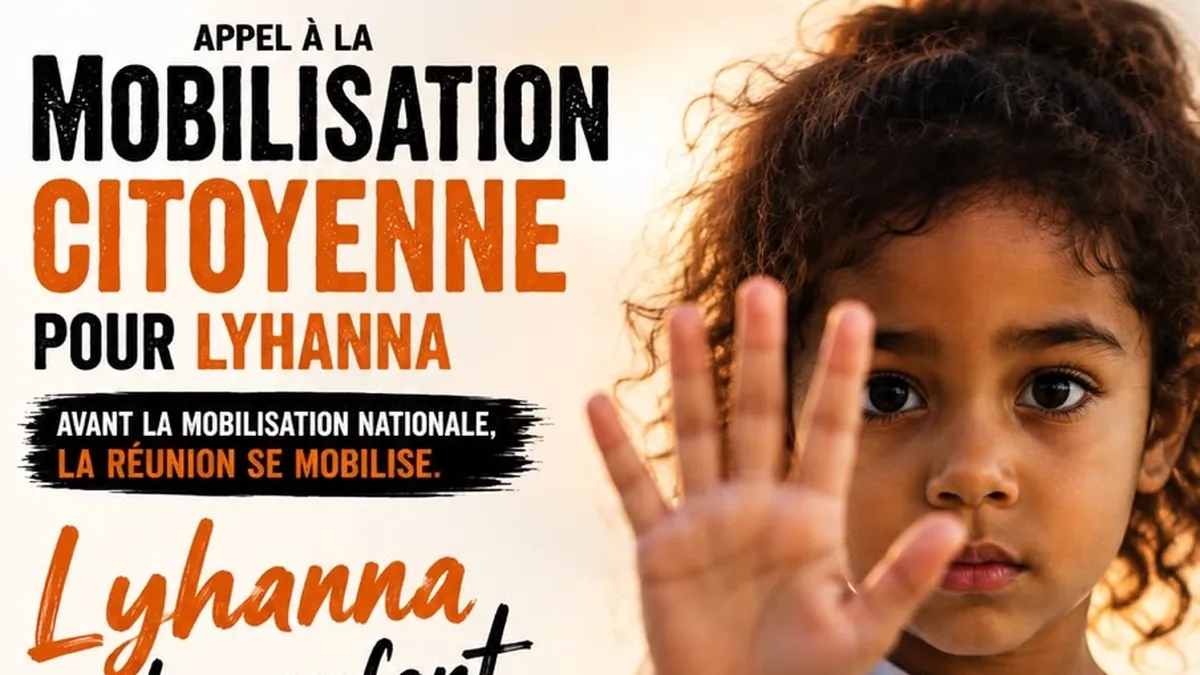 Mort de Lyhanna : une mobilisation citoyenne aussi organisée ce lundi à La  Réunion