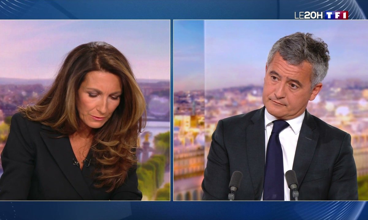 Mort de Lyhanna : Gérald Darmanin invité du 20H de TF1 - Journal de 20  heures | TF1+