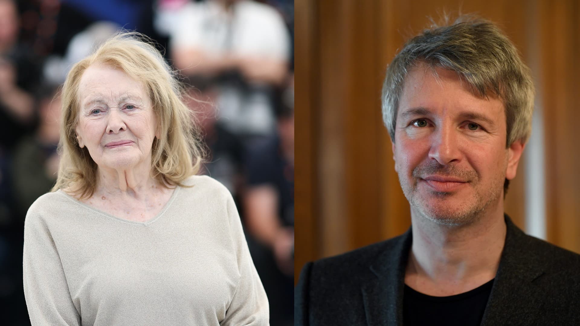 Les écrivains Annie Ernaux et Éric Vuillard prendront la parole au meeting  de Jean-Luc Mélenchon à Saint-Denis