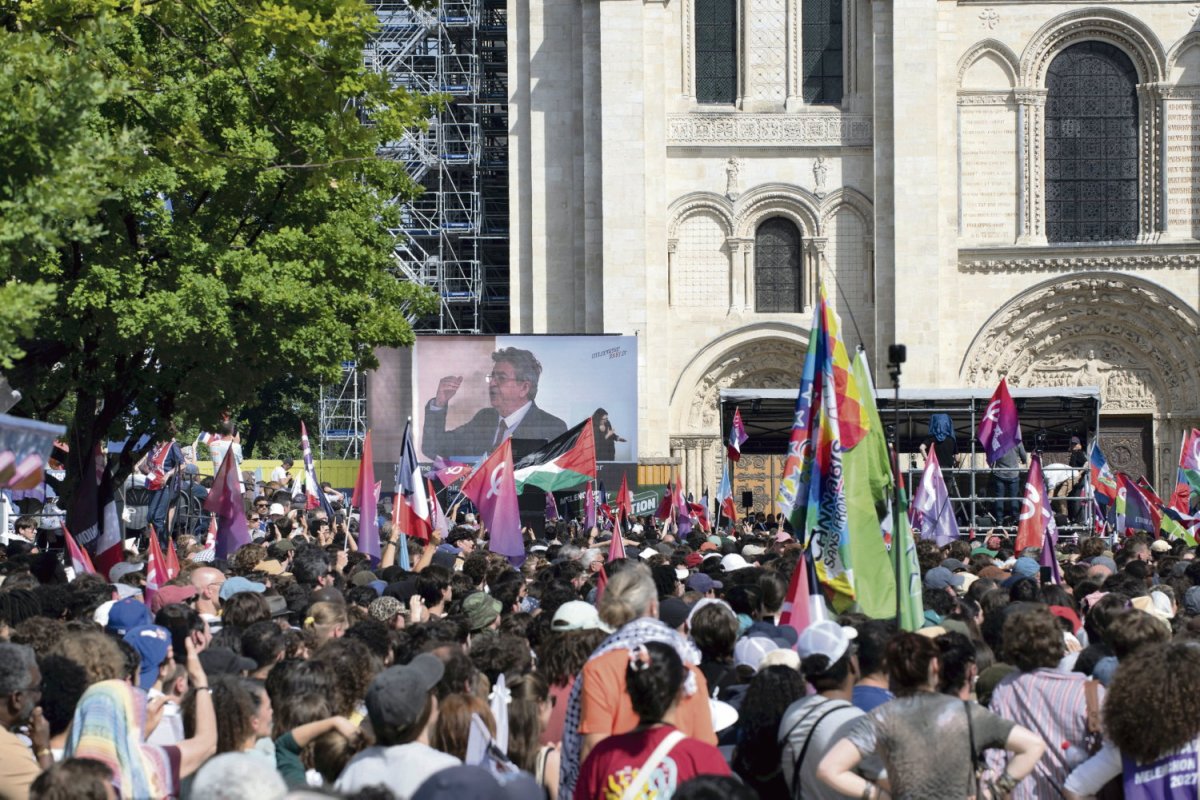 Présidentielle 2027 : en meeting à Saint-Denis, Mélenchon revendique  d'incarner le vote utile contre le RN - L'Humanité