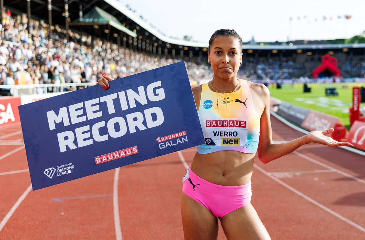 Athlétisme : Audrey Werro sensationnelle sur 800m à Stockholm avec le 3e  chrono de l'histoire