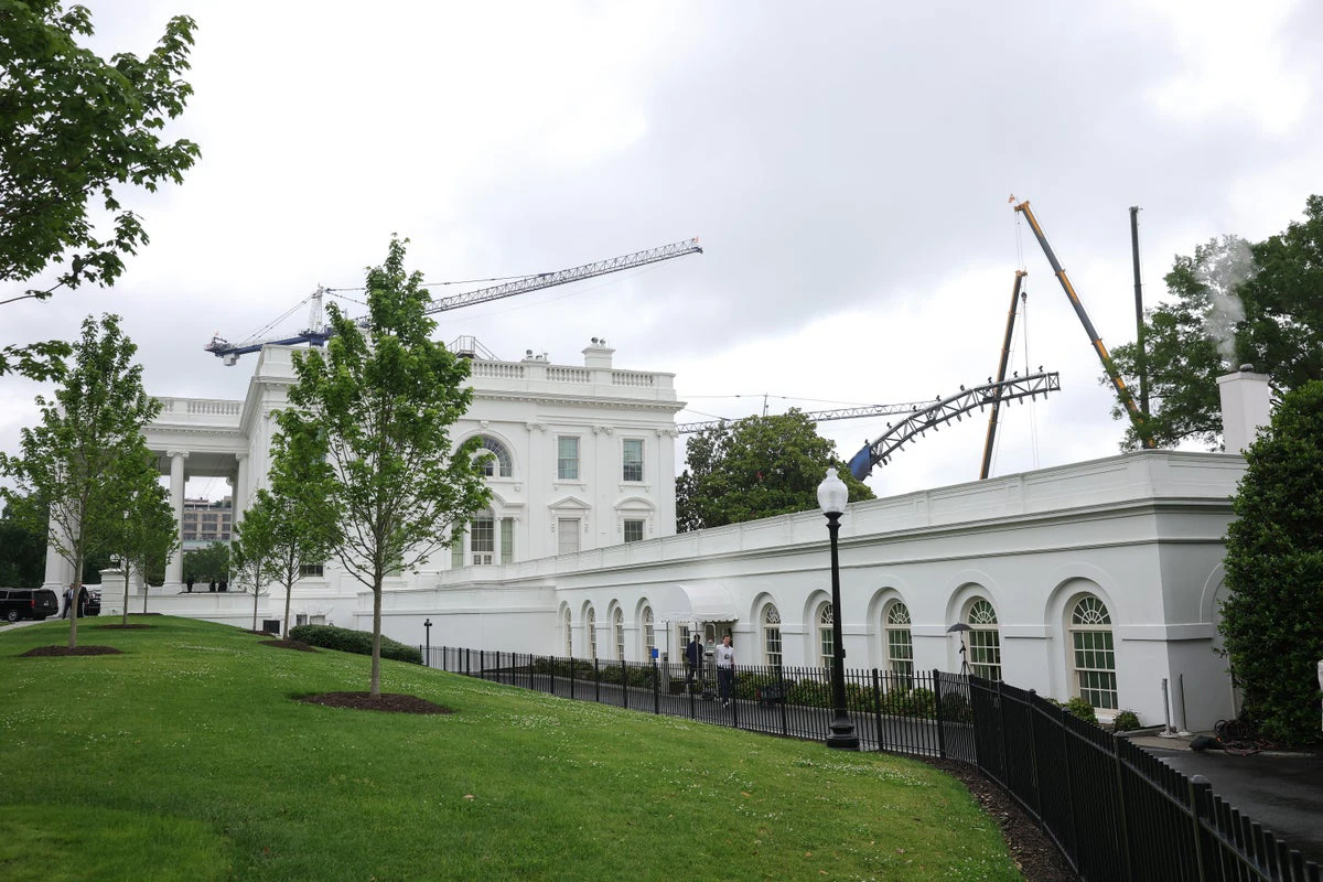 White House builds UFC arena for Trump's 80th birthday