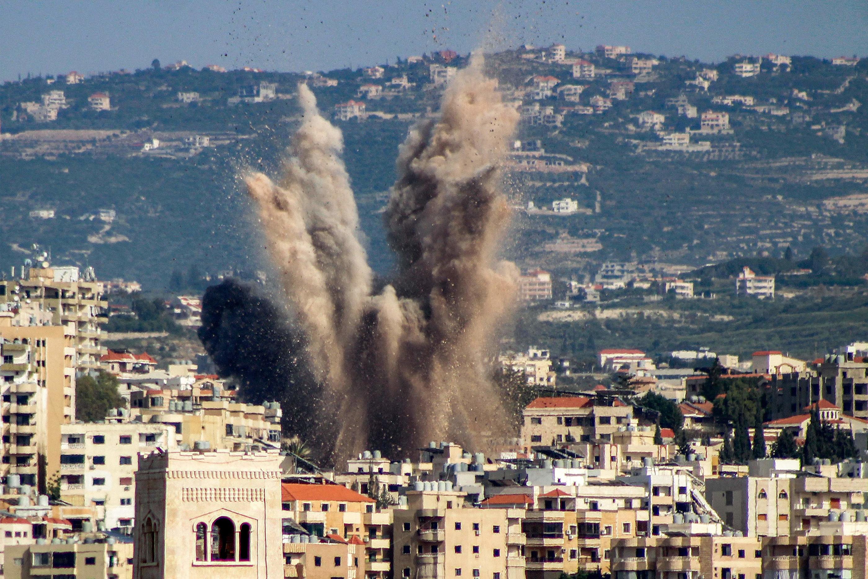 Guerre au Moyen-Orient : au moins 22 morts après des frappes israéliennes  dans le sud du Liban - Le Parisien