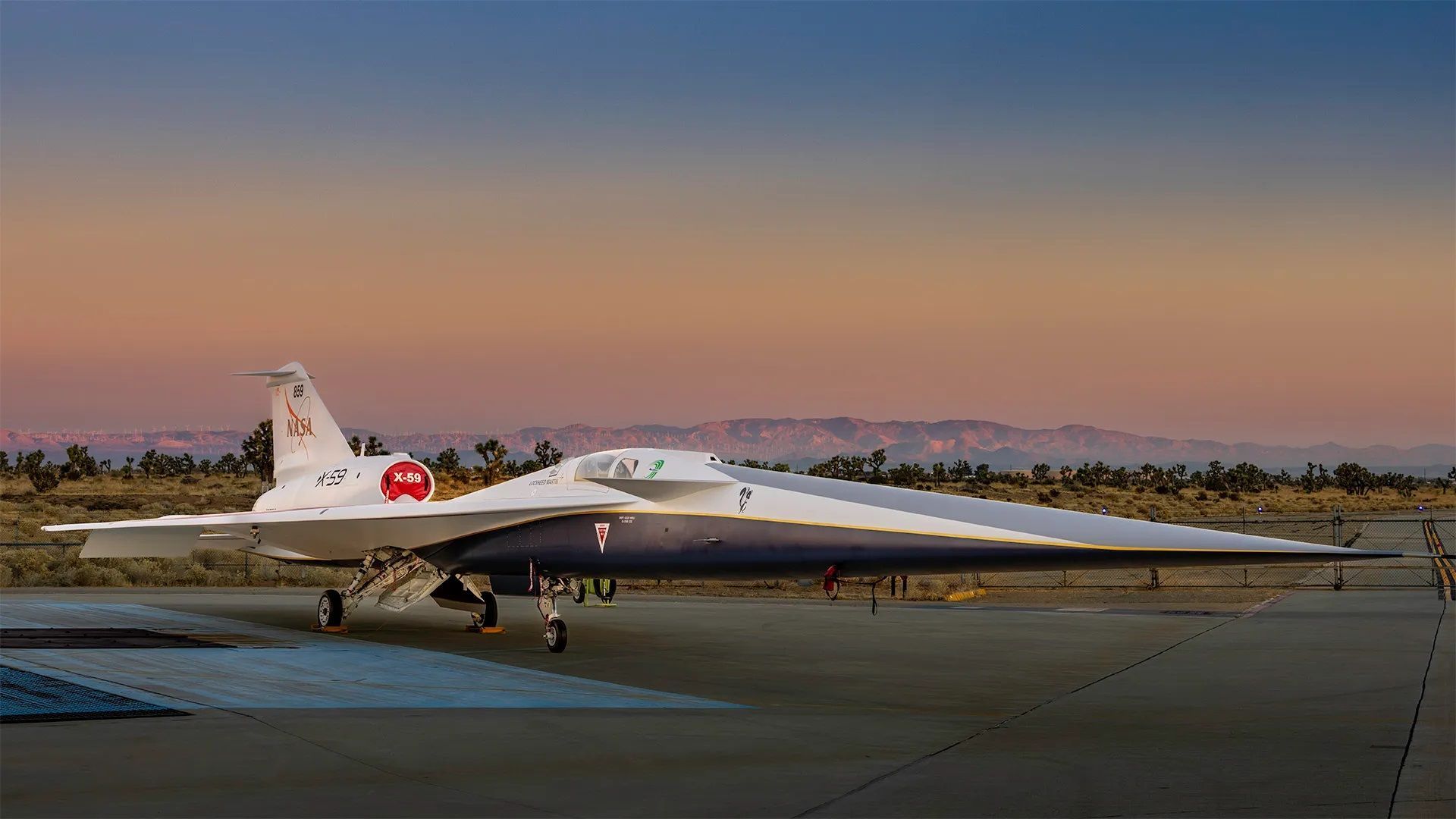 La NASA dévoile le X-59, un avion capable de traverser le mur du son  silencieusement - RTBF Actus