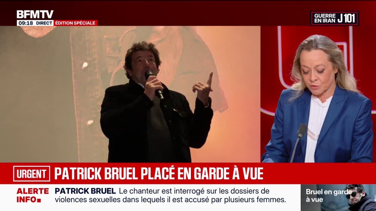 Visé par des accusations de viols et d'agressions sexuelles, Patrick Bruel  est actuellement en garde à vue
