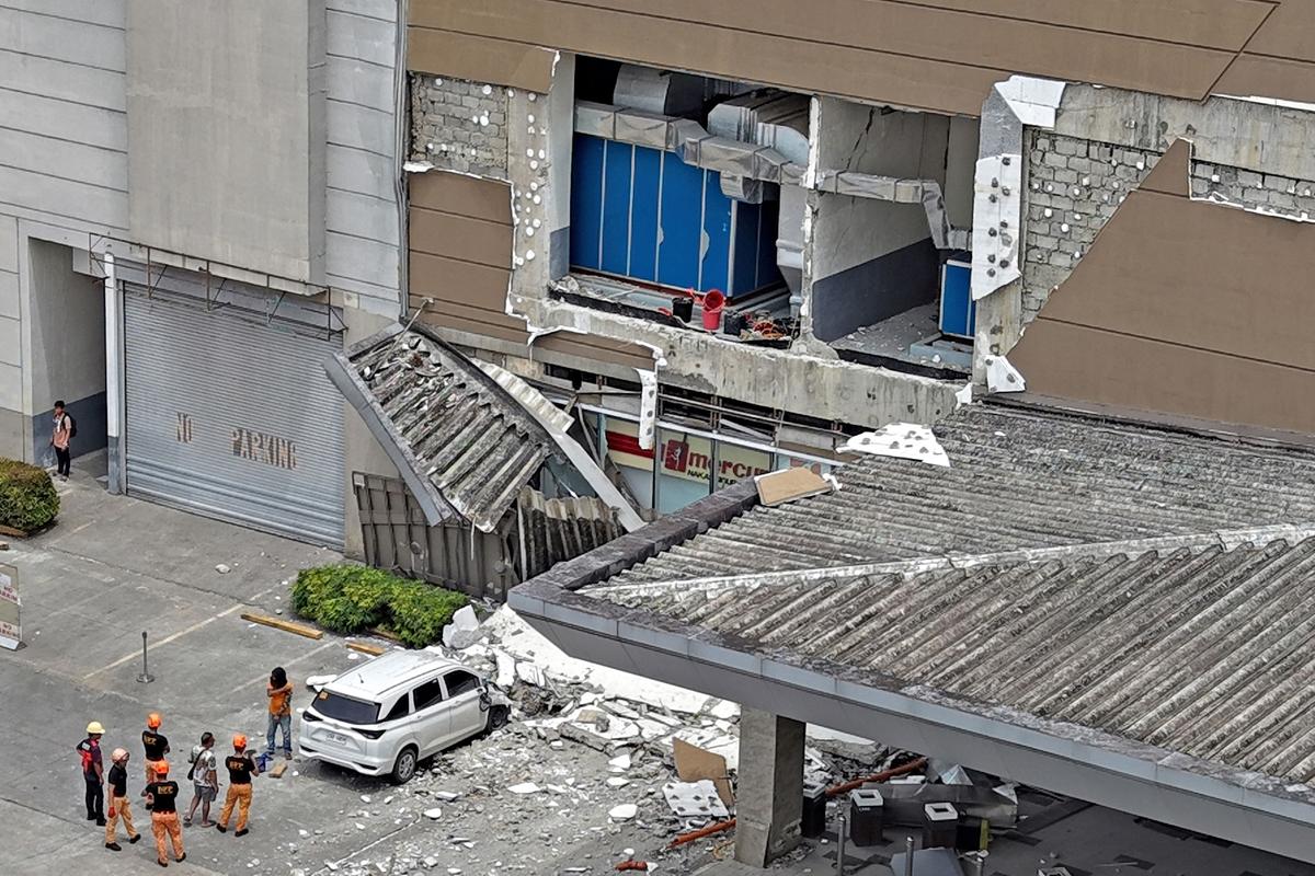 Philippines : un puissant séisme fait au moins six morts, sa réplique est  la plus forte jamais enregistrée