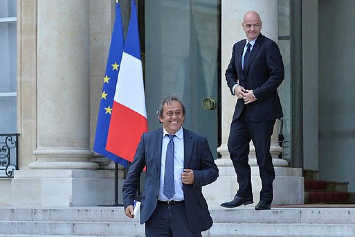 Michel Platini a porté plainte contre Gianni Infantino pour trafic  d'influence et dénonciation calomnieuse
