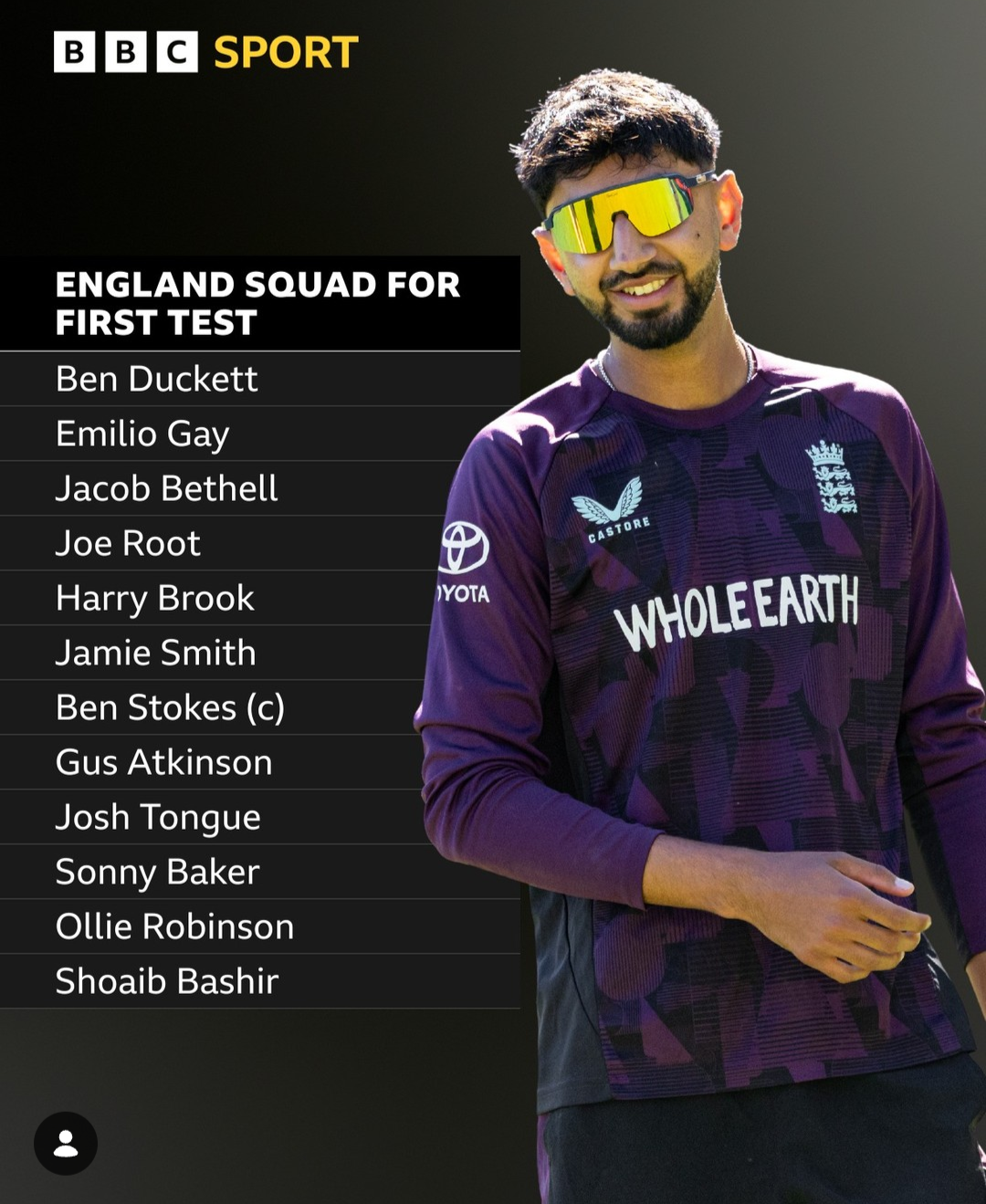 Équipe d'Angleterre pour le premier test contre la Nouvelle-Zélande :  r/EnglandCricket