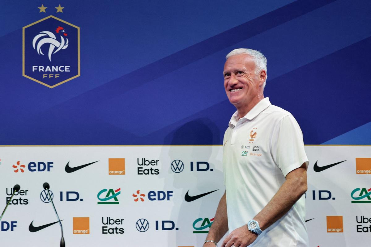 Coupe du monde 2026. « Il y a un mot important, c'est humilité » : Didier  Deschamps et les Bleus lancent le compte-à-rebours