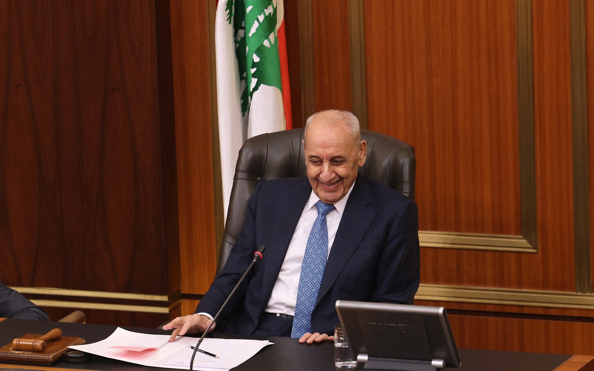 Liban: le Hezbollah prêt à se retirer du sud en cas de retrait israélien-  président du Parlement - The Times of Israël