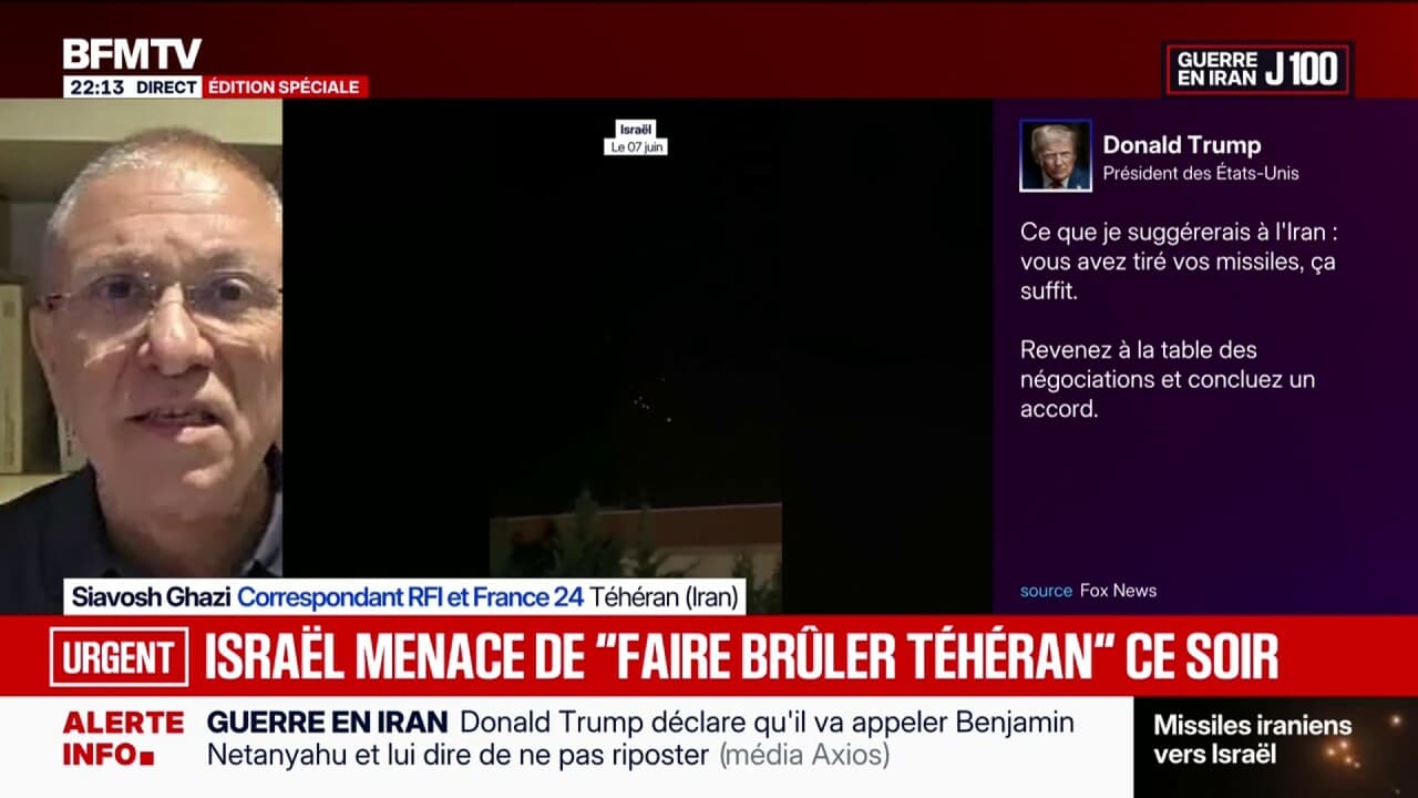 Reprise des frappes au Moyen-Orient: les représailles contre Israël sont un  "avertissement" déclare l'Iran