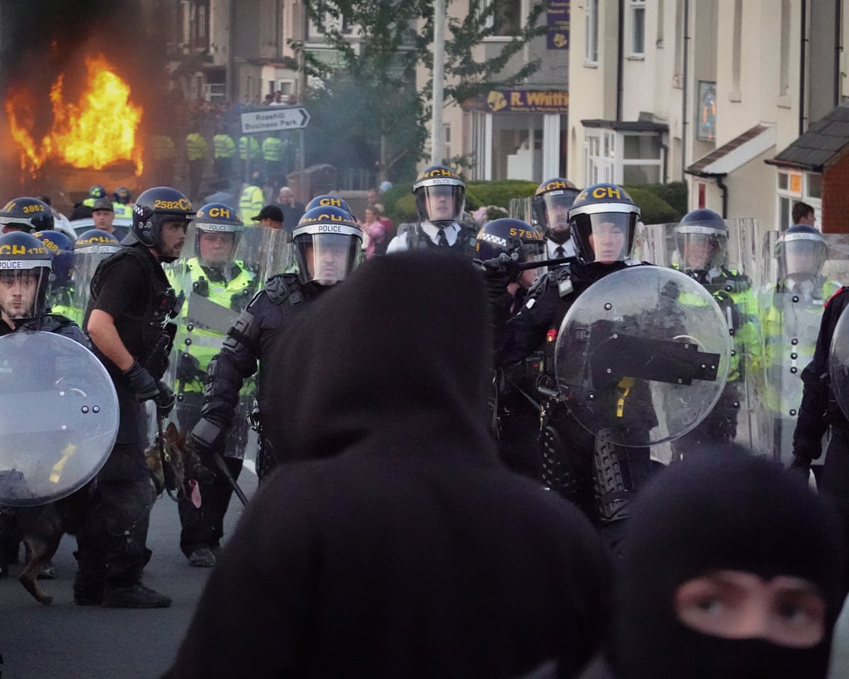 One in five people arrested over 2024 riots have since been reported for domestic  abuse | Crime | The Guardian
