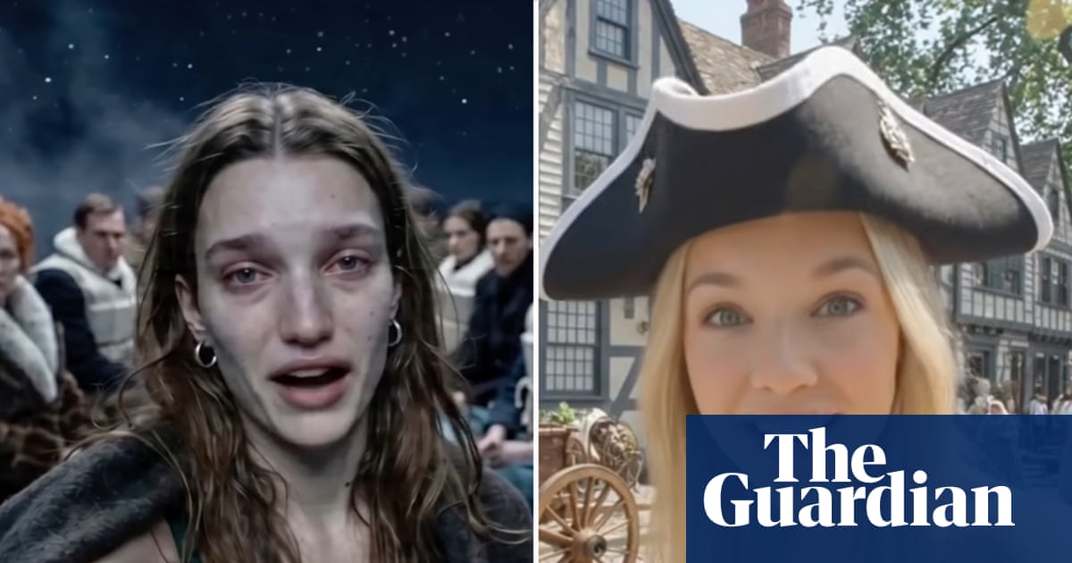 We can stitch together our past': the AI-generated time-travellers vlogging  from history | AI (artificial intelligence) | The Guardian