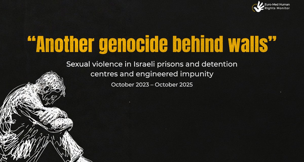 Un autre génocide derrière les murs » : un nouveau rapport recueille des  témoignages de viols et de violences sexuelles dans les prisons israéliennes  - Association France Palestine Solidarité